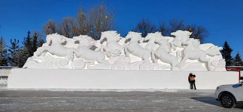 雪雕展示
