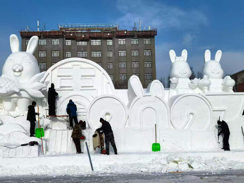 雪雕展示