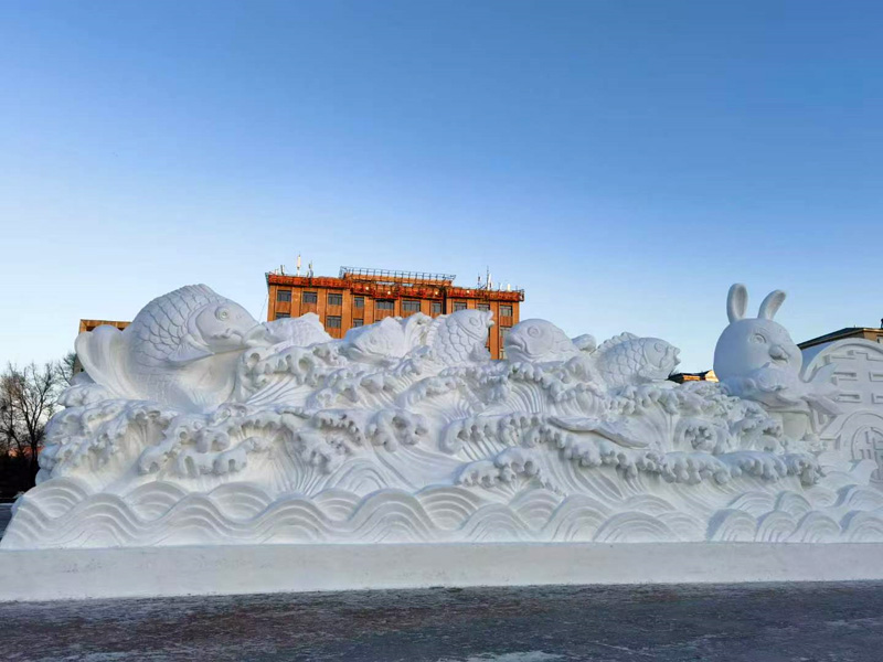 雪雕展示