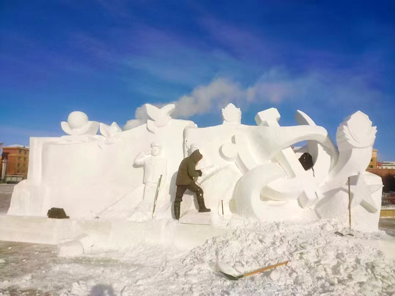 雪雕展示