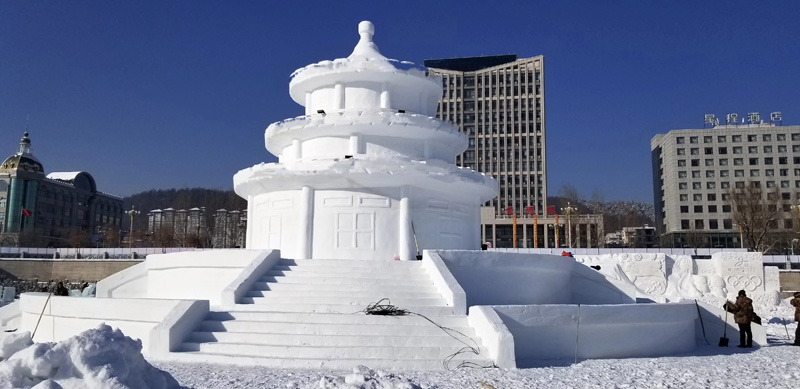 雪雕展示