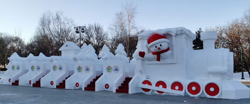 雪雕展示