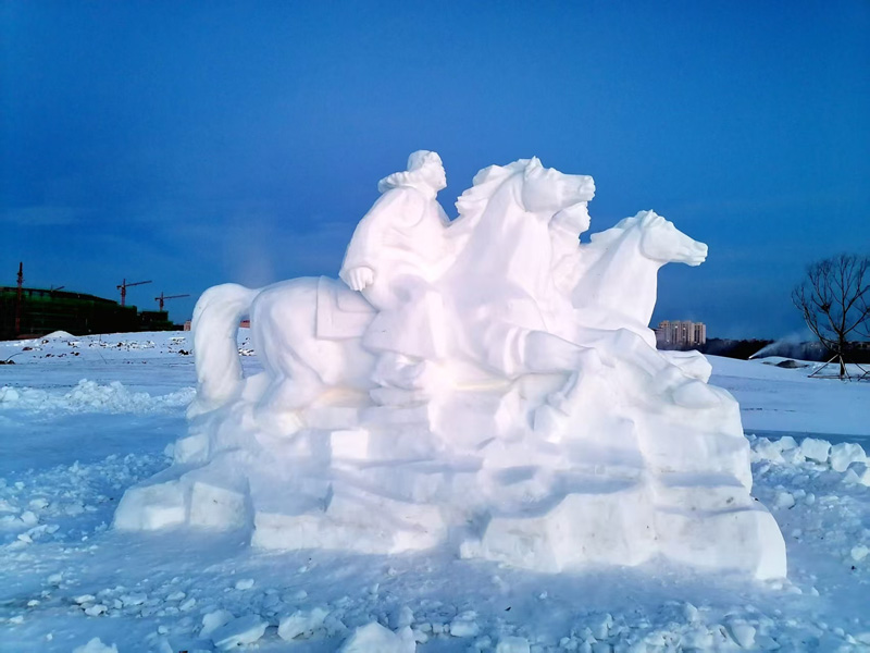雪雕展示