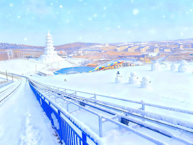 冰雪滑梯
